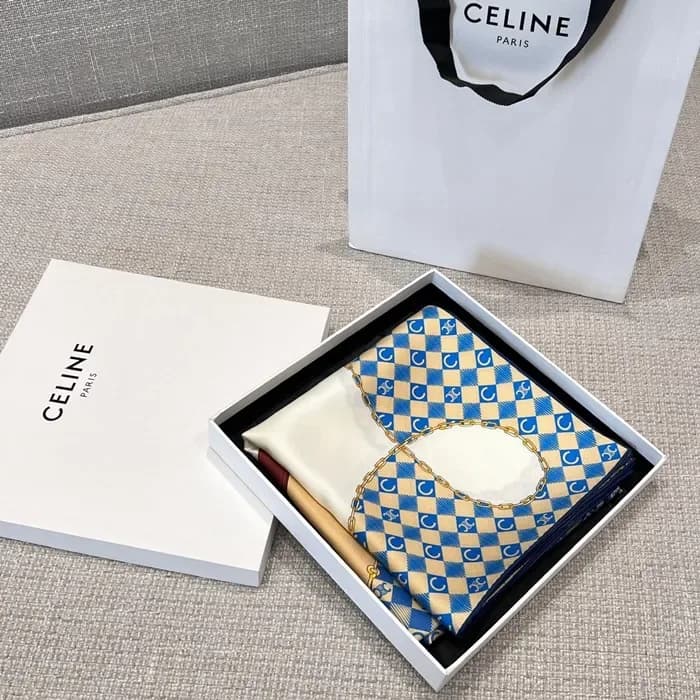 셀린느 여성 트리오페 스퀘어 스카프 - Celine Womens Triomphe Scarf… 이미지 12/13