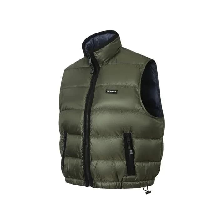 미우미우 여성 다운 베스트 - Miumiu Womens Down Vest - mic17592x 이미지 3/15