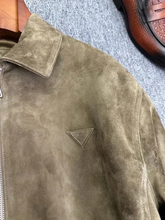 프라다 남성 가죽 자켓 - Prada Mens Leather Jacket - prc17479x 이미지 19/27