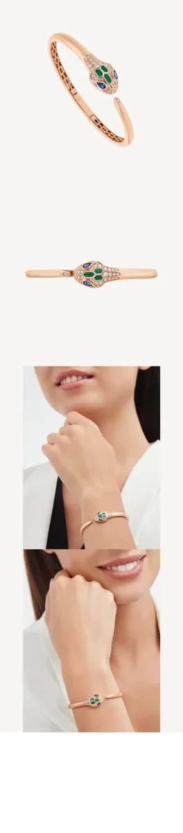 불가리 여성 세르펜티 브레이슬릿 - Bvlgari Womens Serpenti Bracelet - acc9044x 이미지 3/3