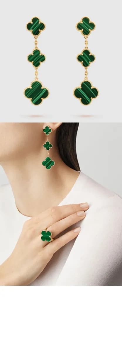 반클리프 아펠 여성 매직 알함브라 이어링 - Van Cleef & Arpels Womens Magic Alhambra Earrings - acc9091x 이미지 3/3