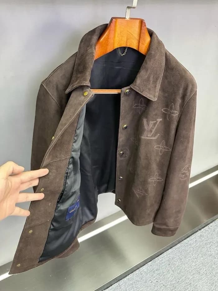 루이비통 남성 가죽 자켓 - Louis vuitton Mens Leather Jacket - lvc16899x 이미지 5/21