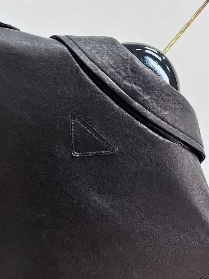 프라다 남성 가죽 자켓 - Prada Mens Leather Jacket - prc17062x 이미지 14/15