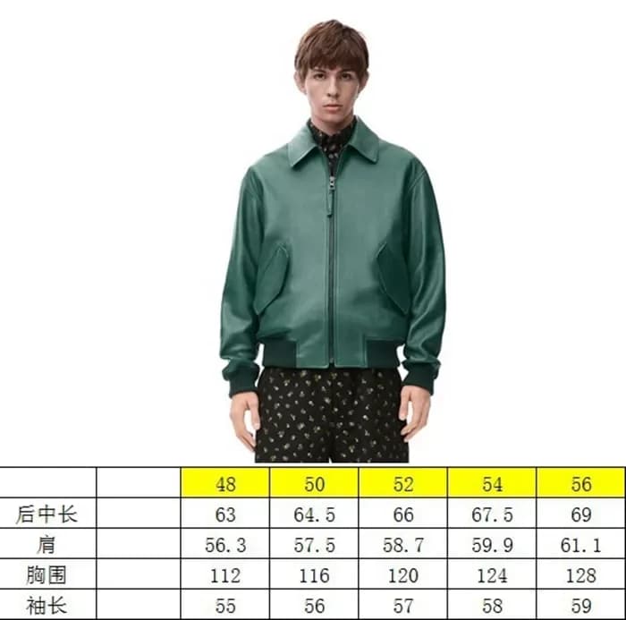 로에베 남성 가죽 자켓 - Loewe Mens Leather Jacket - loc17039x 이미지 24/24