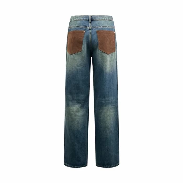 루이비통 남성 트렌디 청바지 - Louis vuitton Mens Trendy Jeans - lvc16952x 이미지 3/10