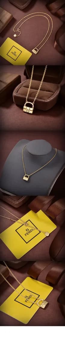 펜디 여성 바게트 클러치 네크리스 - Fendi Womens Baguette Clutch Necklace - acc10169x 이미지 3/3
