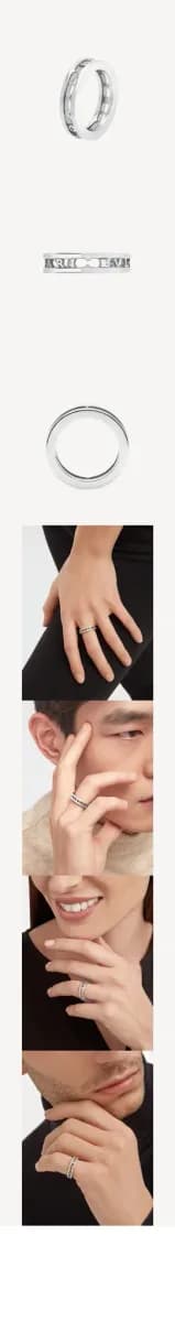 불가리 남/녀 비제로원 링 - Bvlgari Unisex Bzero1 Ring - acc9074x 이미지 4/4