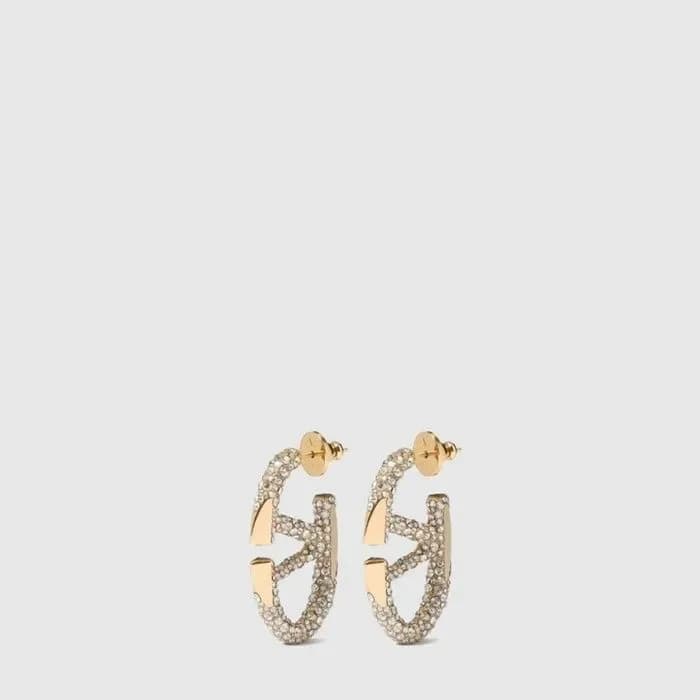 발렌티노 여성 브이로고 드롭 이어링 - Valentino Womens V-logo Drop Earring - acc10397x 이미지 2/3