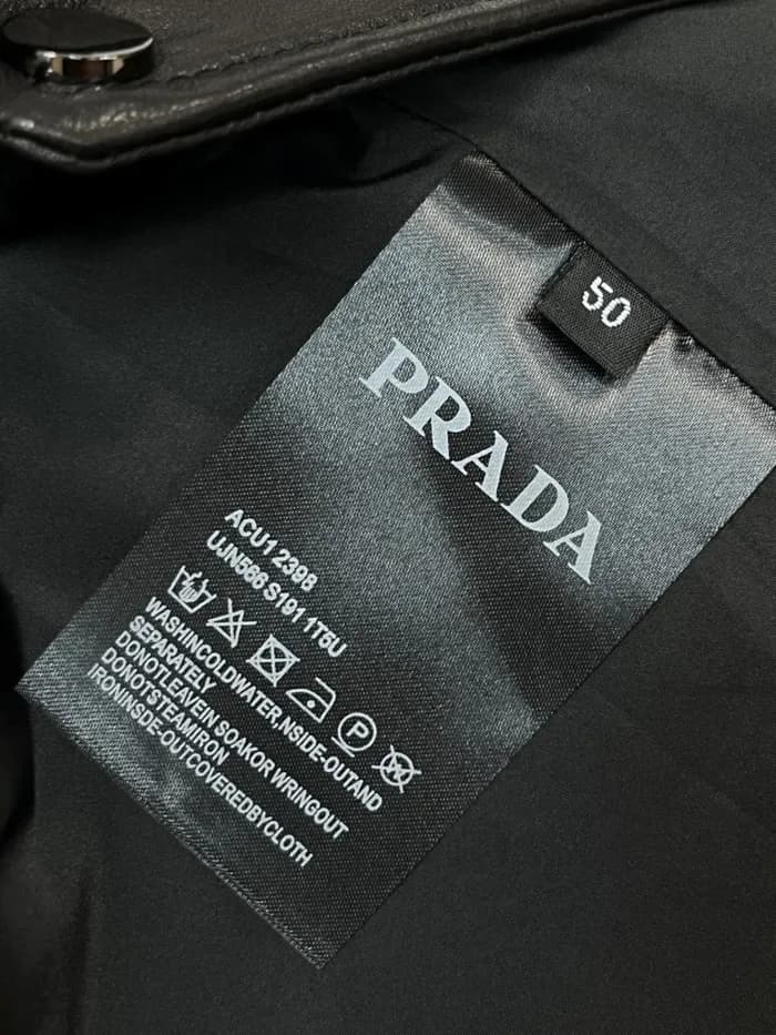 프라다 남성 가죽 자켓 - Prada Mens Leather Jacket - prc17062x 이미지 12/15