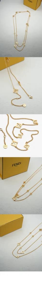펜디 여성 포에버 펜디 네크리스 - Fendi Womens Forever Fendi Necklace - acc10083x 이미지 3/3