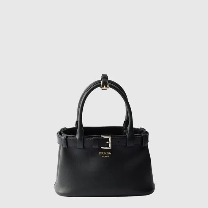 프라다 여성 더블 벨트 토트백 1BA502 - Prada Womens Double Belt Tote Bag - prb17142x