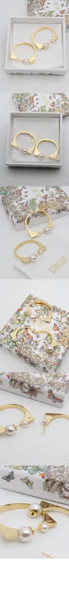 디올 여성 골드 이어링 - Dior Womens Gold Earring - acc9571x 이미지 3/3