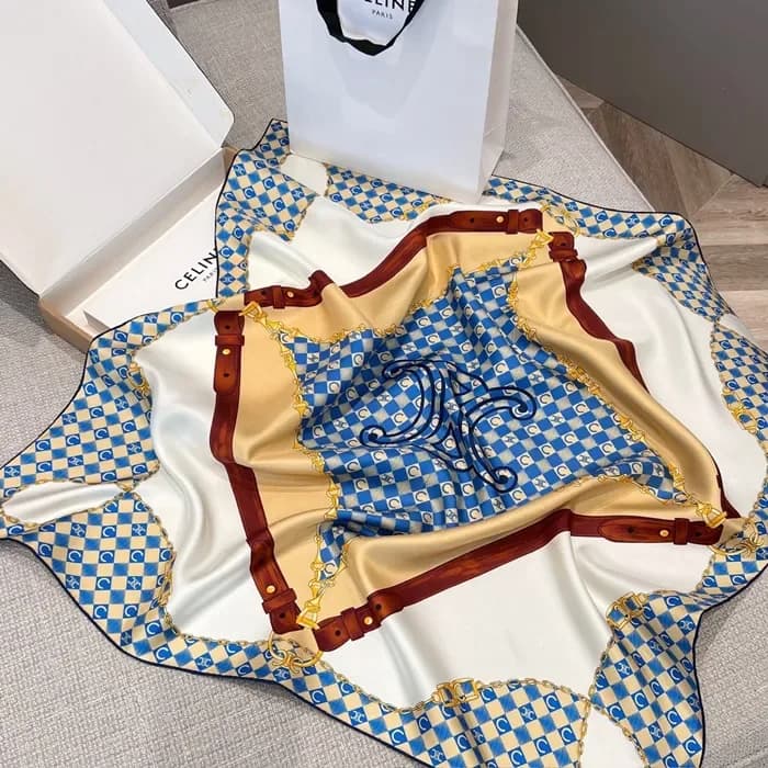 셀린느 여성 트리오페 스퀘어 스카프 - Celine Womens Triomphe Scarf… 이미지 13/13