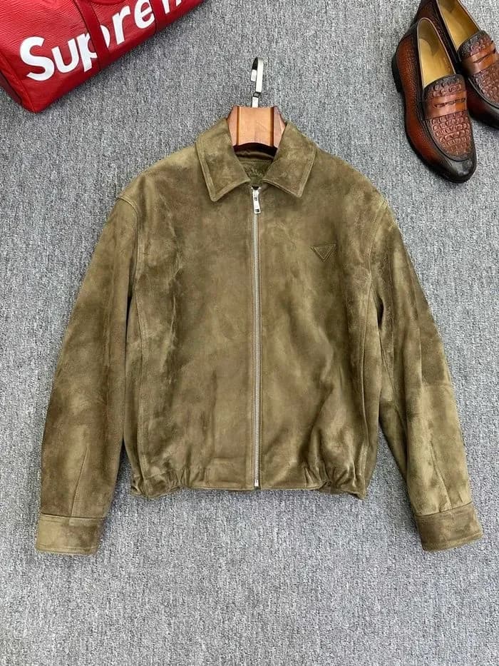 프라다 남성 가죽 자켓 - Prada Mens Leather Jacket - prc17479x 이미지 15/27