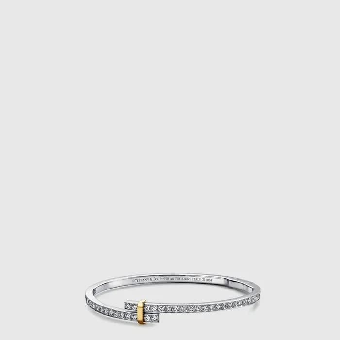 티파니 여성 힌지드 바이패스 브레이슬릿 - Tiffany Womens Hinged Bypass Bracelet - acc9184x 이미지 2/3