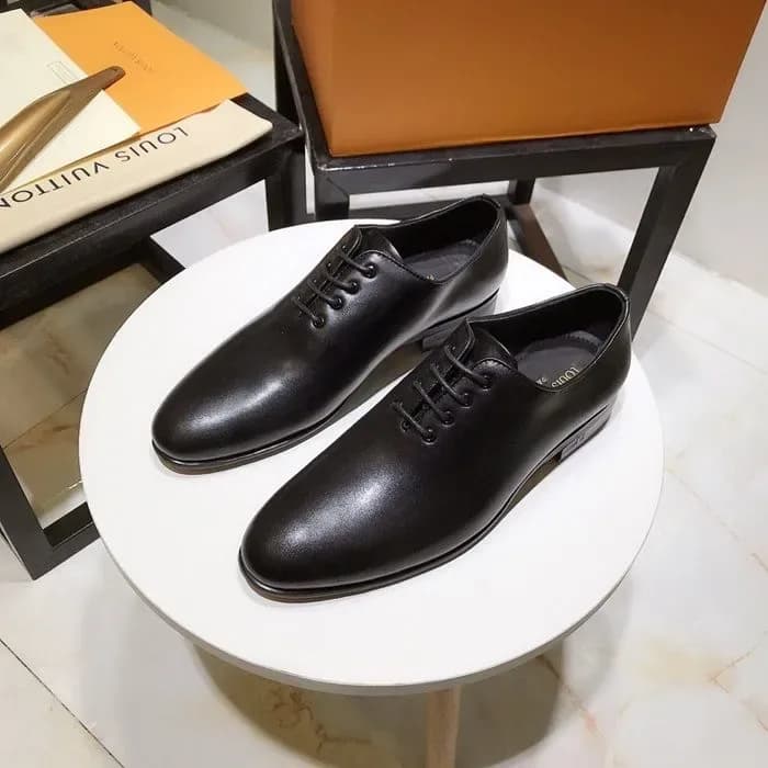 Louis Vuitton 2019 Mens Leather Oxford Shoes 이미지 4/10