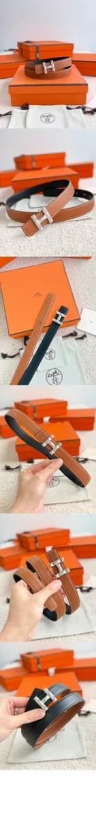 에르메스 여성 인피니 버클 리버서블 벨트 - Hermes Womens Infini Buckle Reversible Belt - bel669x 이미지 3/3