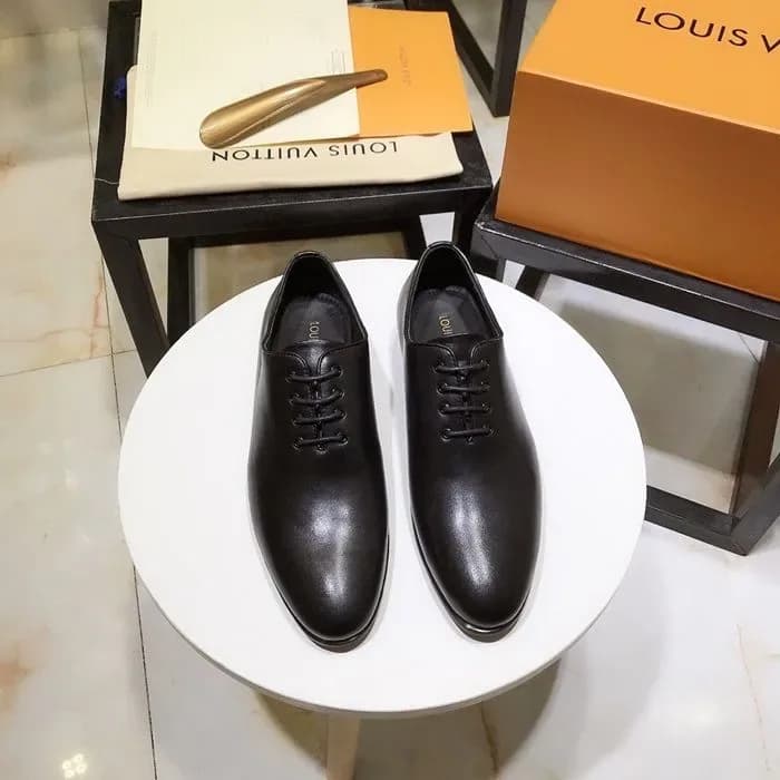 Louis Vuitton 2019 Mens Leather Oxford Shoes 이미지 2/10