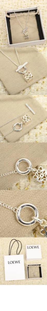로에베 여성 애너그램 펜던트 네크리스 - Loewe Womens Anagram Pendant Necklace - acc9960x 이미지 3/3