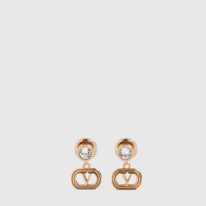 발렌티노 여성 크리스탈 메탈 이어링 - Valentino Womens Crystal Metal Earring - acc10397x 이미지 2/3