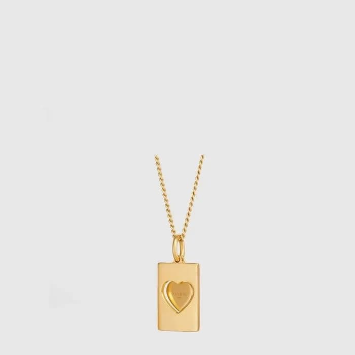 셀린느 여성 하트 네크리스 - Celine Womens Heart Necklace - acc10511x 이미지 2/3