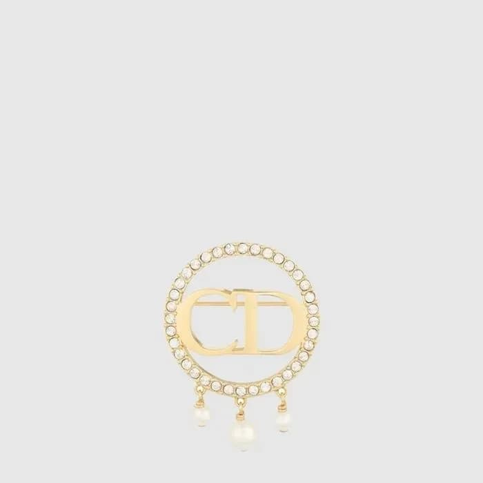 디올 여성 쁘띠 CD 브로치 - Dior Womens Petit CD Brooch - acc9838x 이미지 2/3