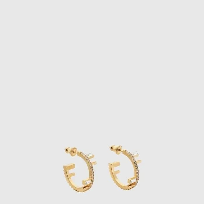 펜디 여성 로고 이어링 - Fendi Womens Logo Embellished Earring - acc10107x 이미지 2/3