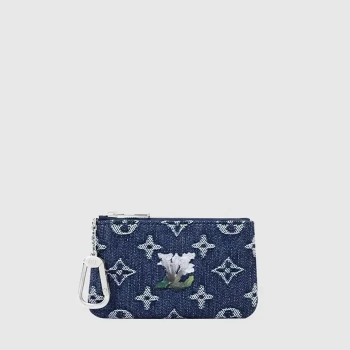 루이비통 여성 플라워 클레 동전 지갑 M27561 - Louis vuitton Womens Monogram Flower Clés Coin Purse - lvw1092x