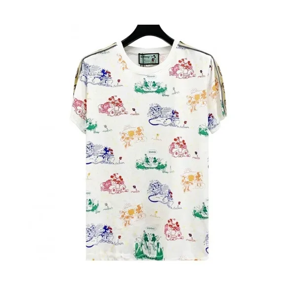 Gucci 2020 Mm/Wm Logo Cotton Short Sleeved