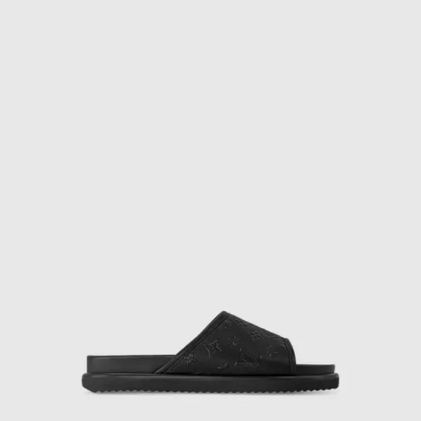 루이비통 남성 마이애미 뮬 슬리퍼 - Louis vuitton Mens Miami Mule…
