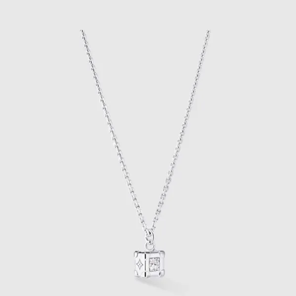 루이비통 남성 레 가스통 루이비통 트렁크 펜던트 네크리스 - Louis vuitton Me…