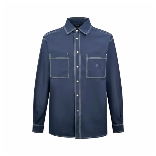 펜디 남성 데님 셔츠 - Fendi Mens Denim Shirts - fec16250x