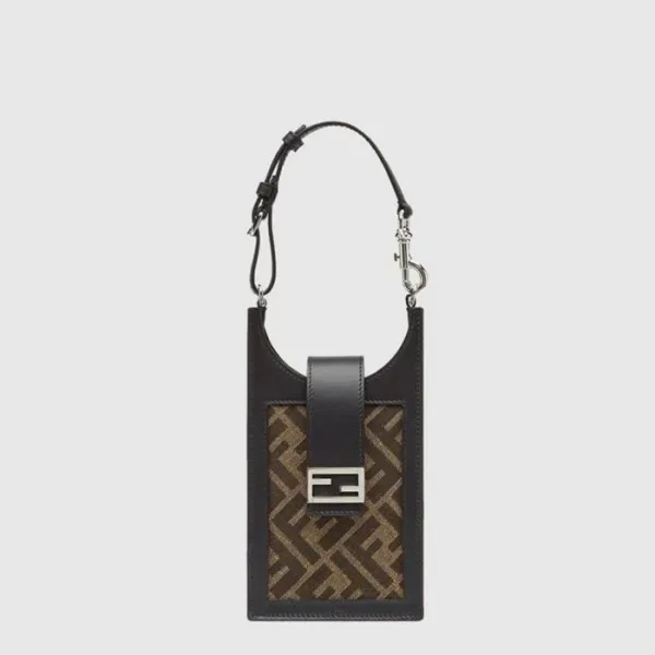 펜디 여성 바게트 폰 홀더 크로스백 - Fendi Womens Baguette Phone …