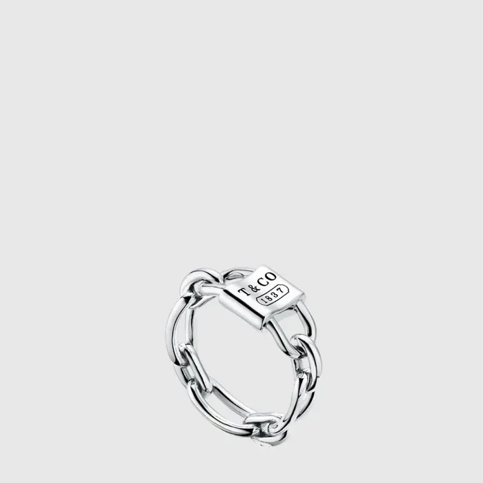티파니 여성 풀 스몰 더블 락 링 - Tiffany Womens Small Double Lock Ring - acc9177x