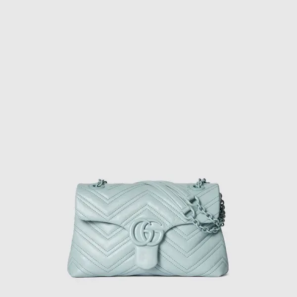 구찌 여성 GG 마몽 스몰 숄더백 - Gucci Womens GG Marmont Small…